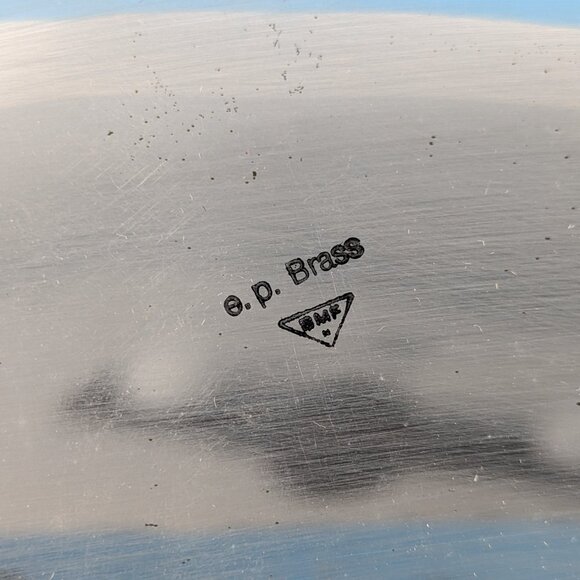 BMF Silverplated Wedding Basket with folding handle, with original box - Picture 12 of 13